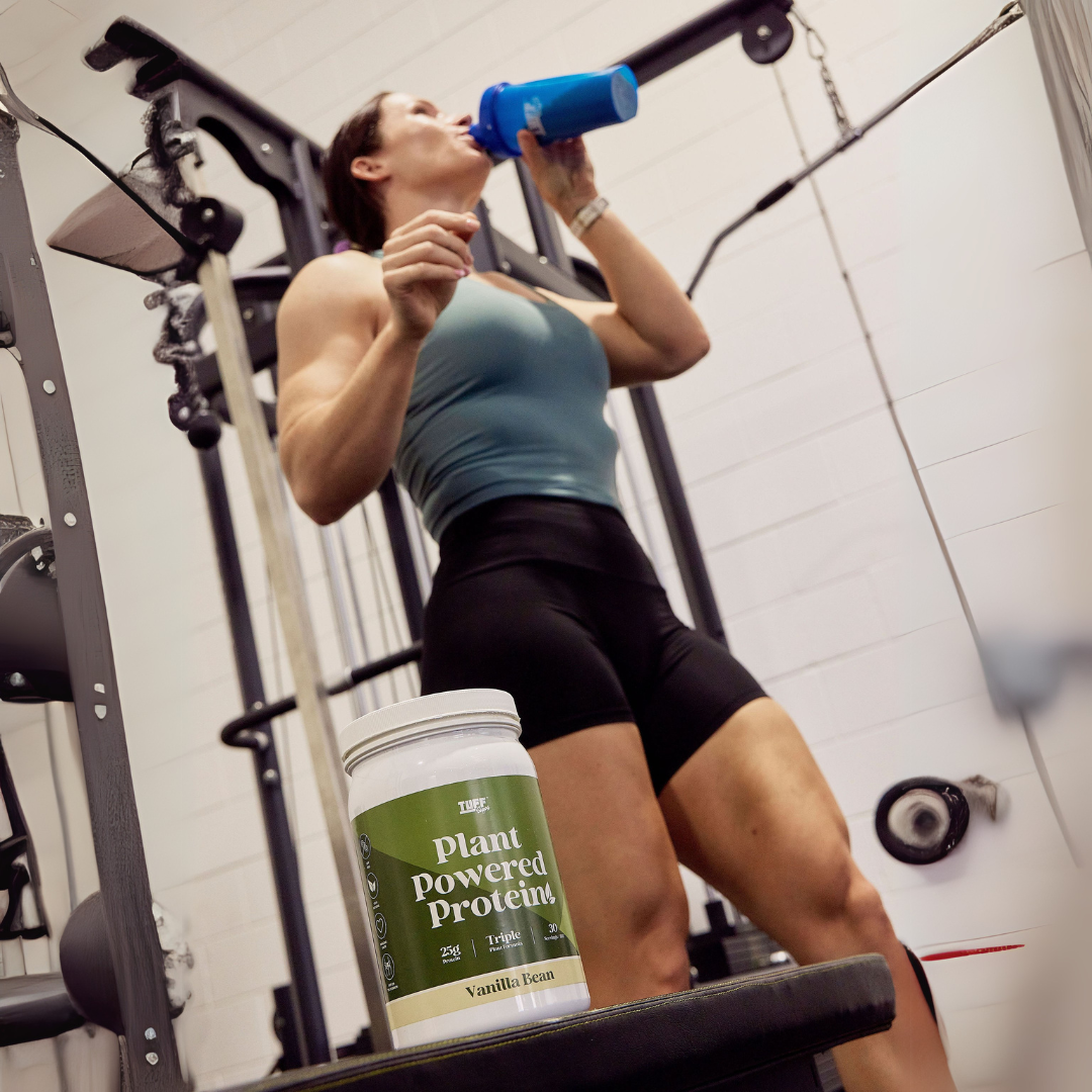 Plant powered protein being enjoyed