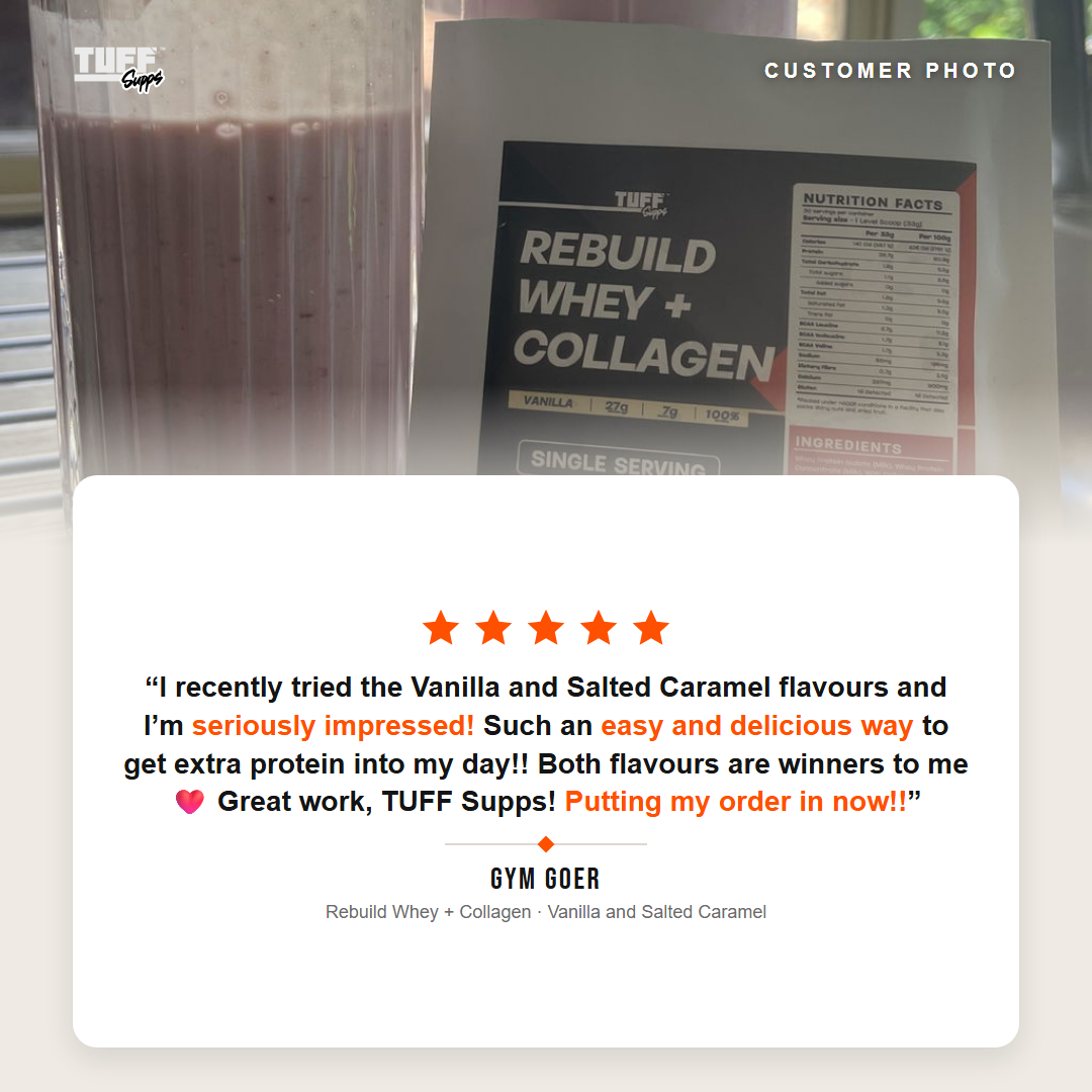 Rebuild Whey and Collagen | Grass-fed