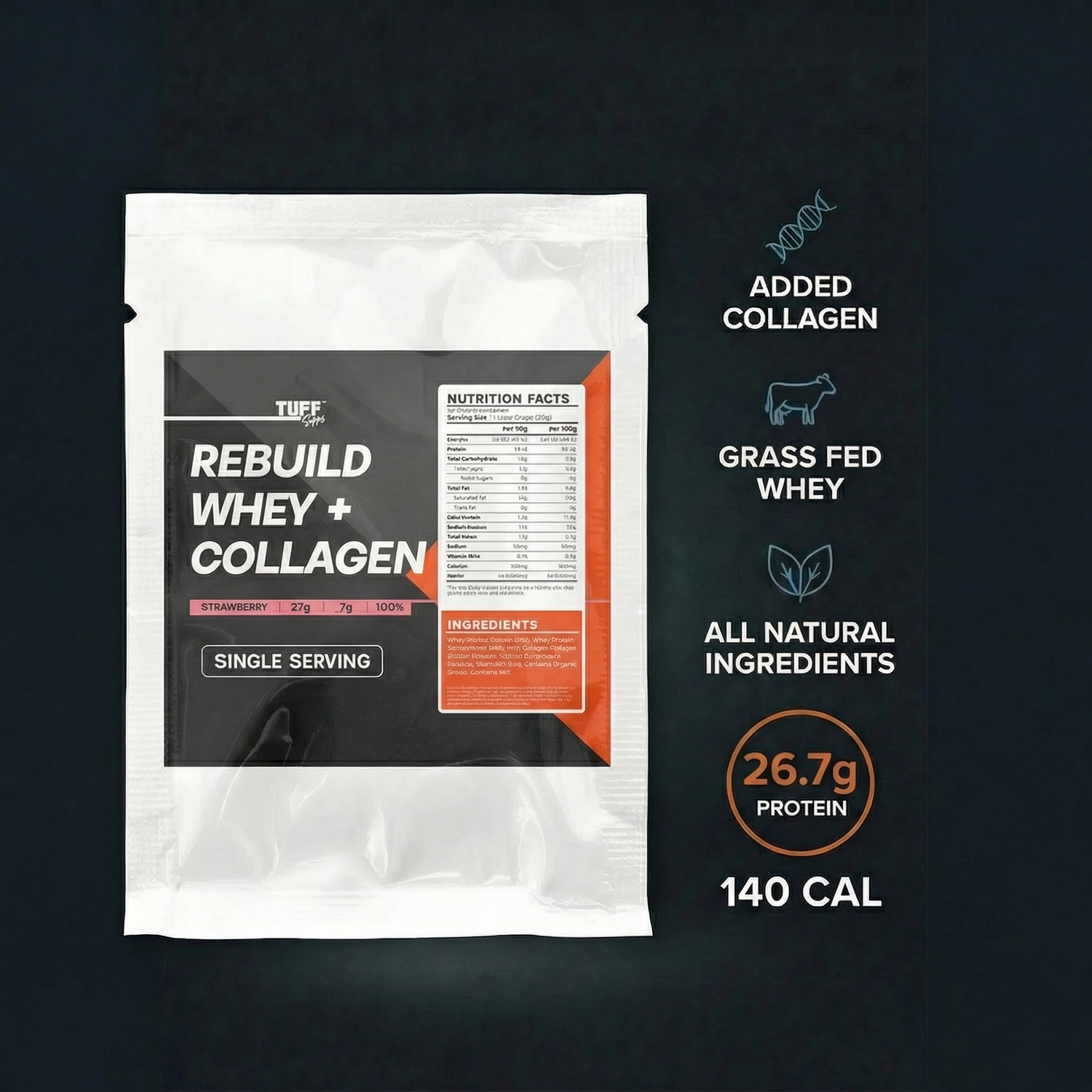 Rebuild Whey + Collagen -Sample